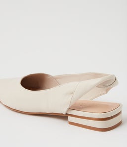ODETE MO CREAM LEATHER