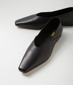 OREANA MO BLACK LEATHER