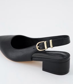THETRIM MO BLACK LEATHER