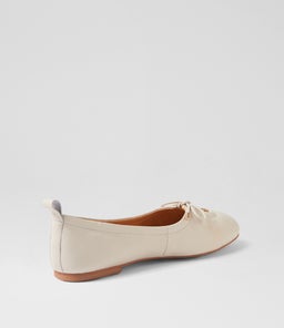 JUULIET MO CREAM LEATHER