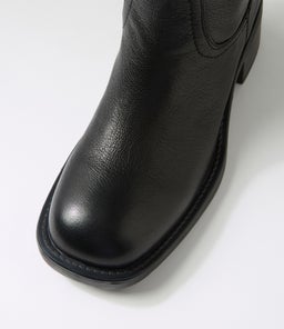 KEVINI MO BLACK LEATHER