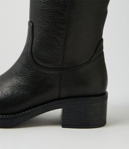 KEVINI MO BLACK LEATHER
