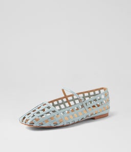 TAINTS MO PALE BLUE PATENT LEATHER