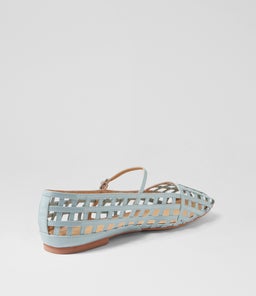TAINTS MO PALE BLUE PATENT LEATHER