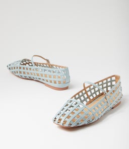 TAINTS MO PALE BLUE PATENT LEATHER