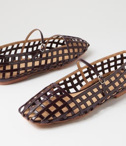TAINTS MO BURGUNDY PATENT LEATHER