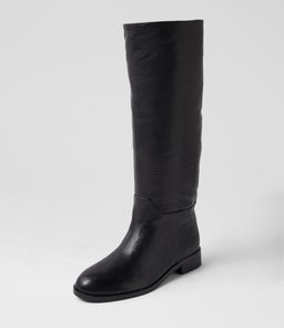 TEEYA MO BLACK LEATHER