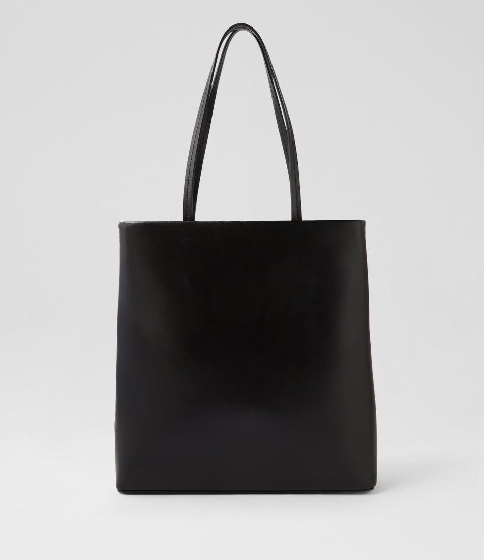 Talli Black Leather Tote Talli Black Leather Tote
