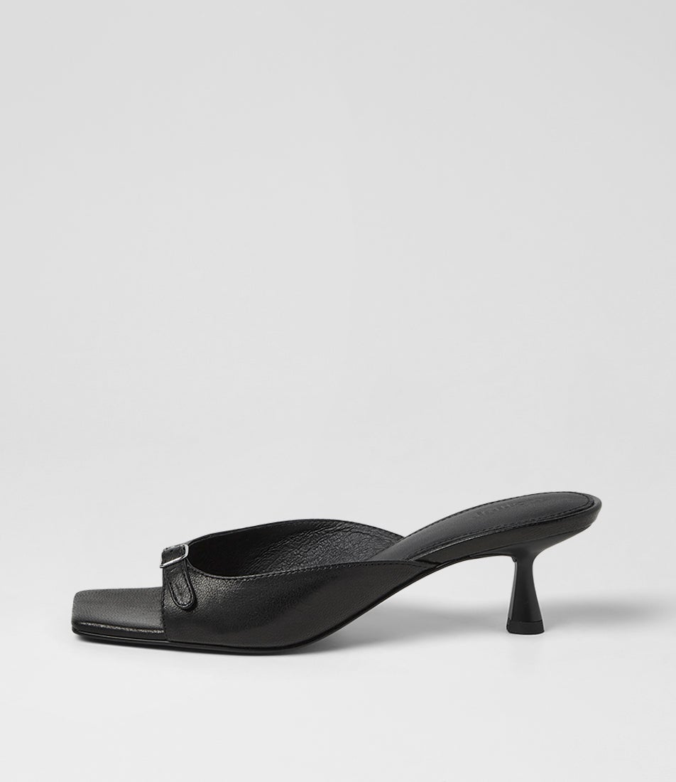 Tendeer Black Vintage Leather Sandals Tendeer Black Vintage Leather Sandals