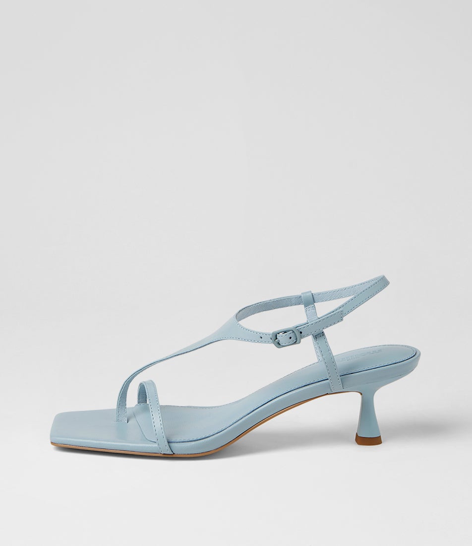 Thriver Pale Blue Leather Sandals Thriver Pale Blue Leather Sandals