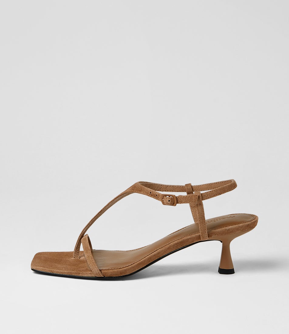 Thriver Tan Suede Sandals