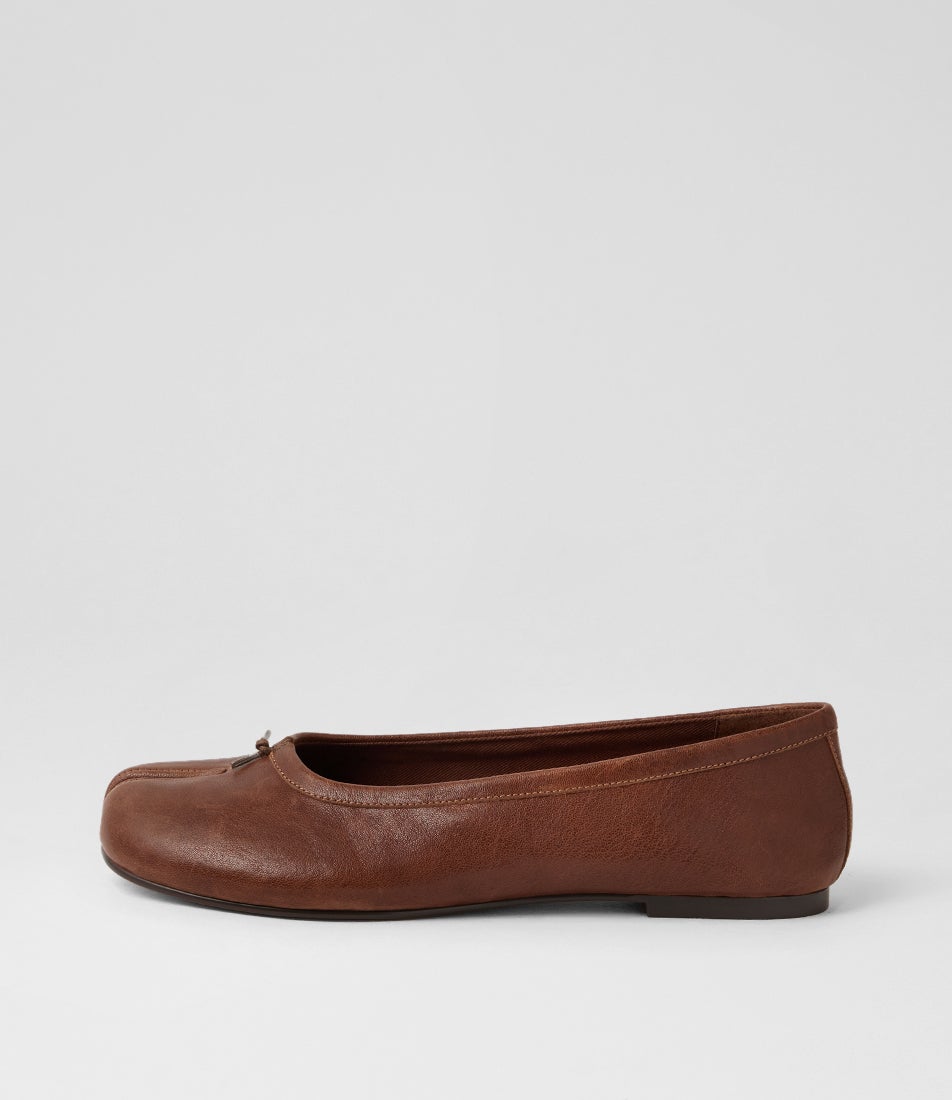 Tivelle Choc Leather Ballet Flats Tivelle Choc Leather Ballet Flats