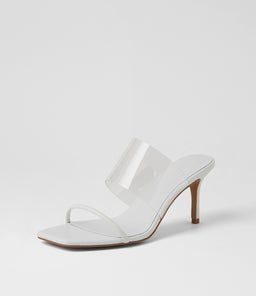 PATONE MO WHITE CLEAR LEATHER VINYLITE