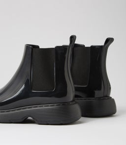 MELISSA STEP BOOT AD MY BLACK PVC