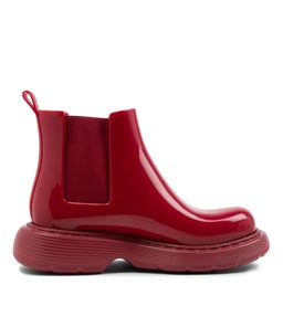 MELISSA STEP BOOT AD MY RED PVC