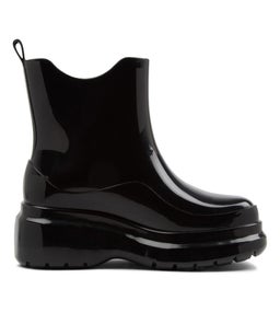 MELISSA GRIP BOOT AD MY BLACK PVC