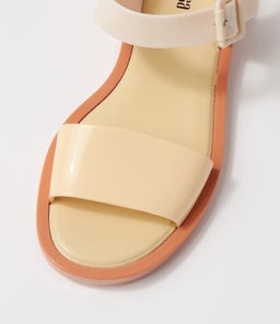 MELISSA MAR SANDAL II MY BEIGE YELLOW PVC