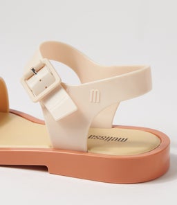 MELISSA MAR SANDAL II MY BEIGE YELLOW PVC