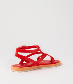 MELISSA CANCUN + SALINAS MY RED PVC