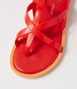 MELISSA CANCUN + SALINAS MY RED PVC