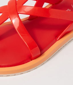MELISSA CANCUN + SALINAS MY RED PVC