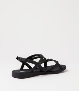 MELISSA LUCY SANDAL MY BLACK PVC