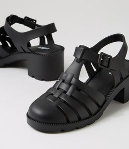 MELISSA POSSESSION HEEL AD MY BLACK PVC