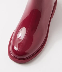 MELISSA CHELSEA BOOT AD MY WINE PVC