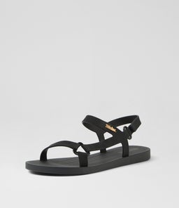 MELISSA SUN DOWNTOWN AD MY BLACK PVC