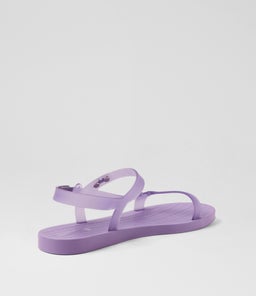 MELISSA SUN DOWNTOWN AD MY LILAC CLEAR PVC