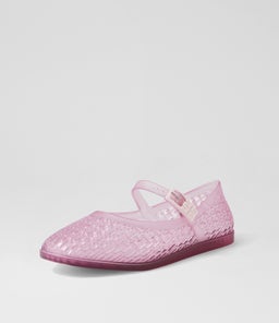 MELISSA HARPER AD MY CLEAR PINK PVC