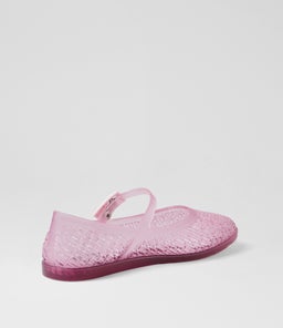 MELISSA HARPER AD MY CLEAR PINK PVC