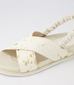 AMETHYST NU GOLD PONY PONY LEATHER