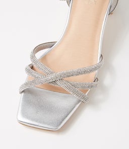 AXELLE NU SILVER LEATHER