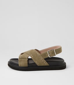 LODDIE NU MOSS SILVER SUEDE