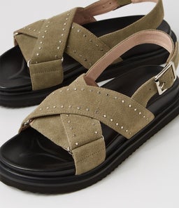 LODDIE NU MOSS SILVER SUEDE