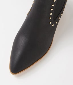 WYNTER NU BLACK LEATHER