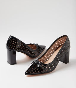 RUE NU BLACK PATENT LEATHER