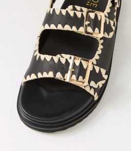 ALICE NU BLACK LEATHER