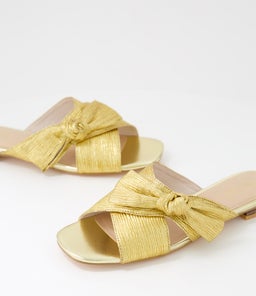 OLIVIA II NU GOLD METALLIC LEATHER