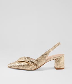 ISLA II NU GOLD METALLIC LEATHER