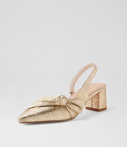 ISLA II NU GOLD METALLIC LEATHER