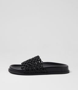 BONDI NU BLACK LEATHER