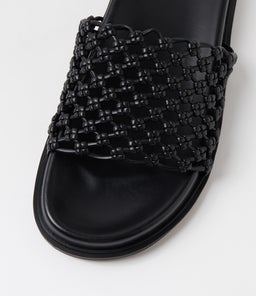 BONDI NU BLACK LEATHER