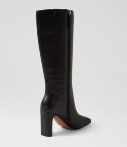 CLARA NU BLACK LEATHER