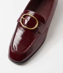 JADE NU WINE PATENT LEATHER