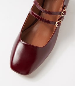 WILLOW II NU WINE PATENT LEATHER
