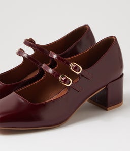 WILLOW II NU WINE PATENT LEATHER