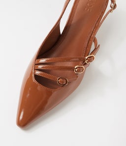 KIARA NU CARAMEL PATENT LEATHER