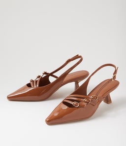 KIARA NU CARAMEL PATENT LEATHER